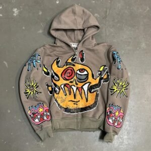 Overall Print Hoodies