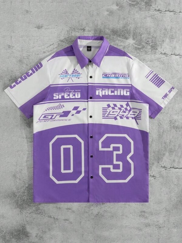 Button Down Loose Fit Shirts